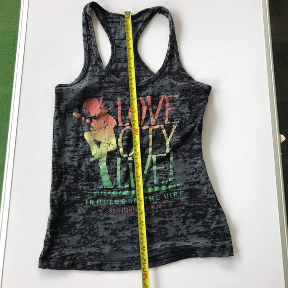 Love City Live Black/charcoal tank, S - Picture 10 of 11